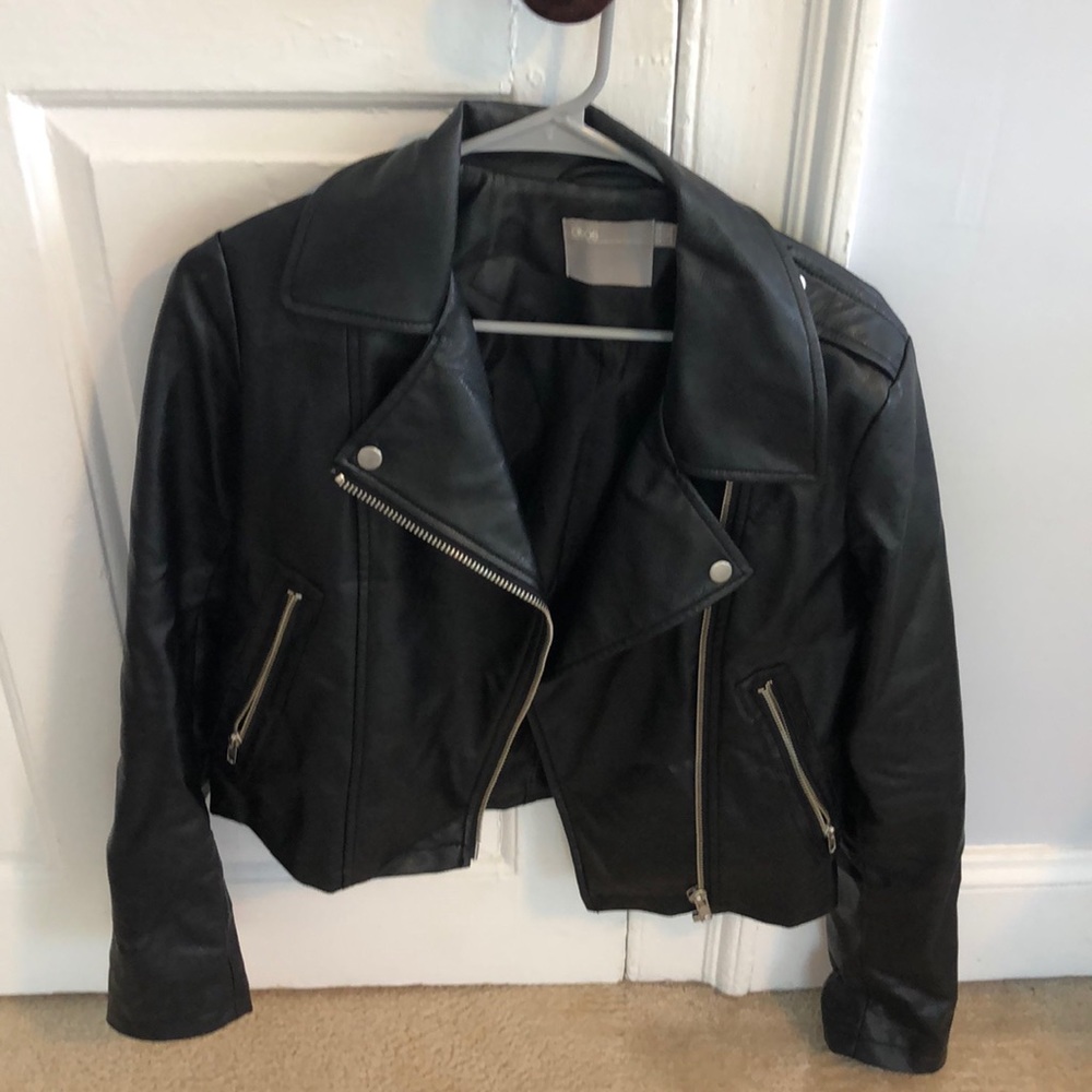 Leather jacket